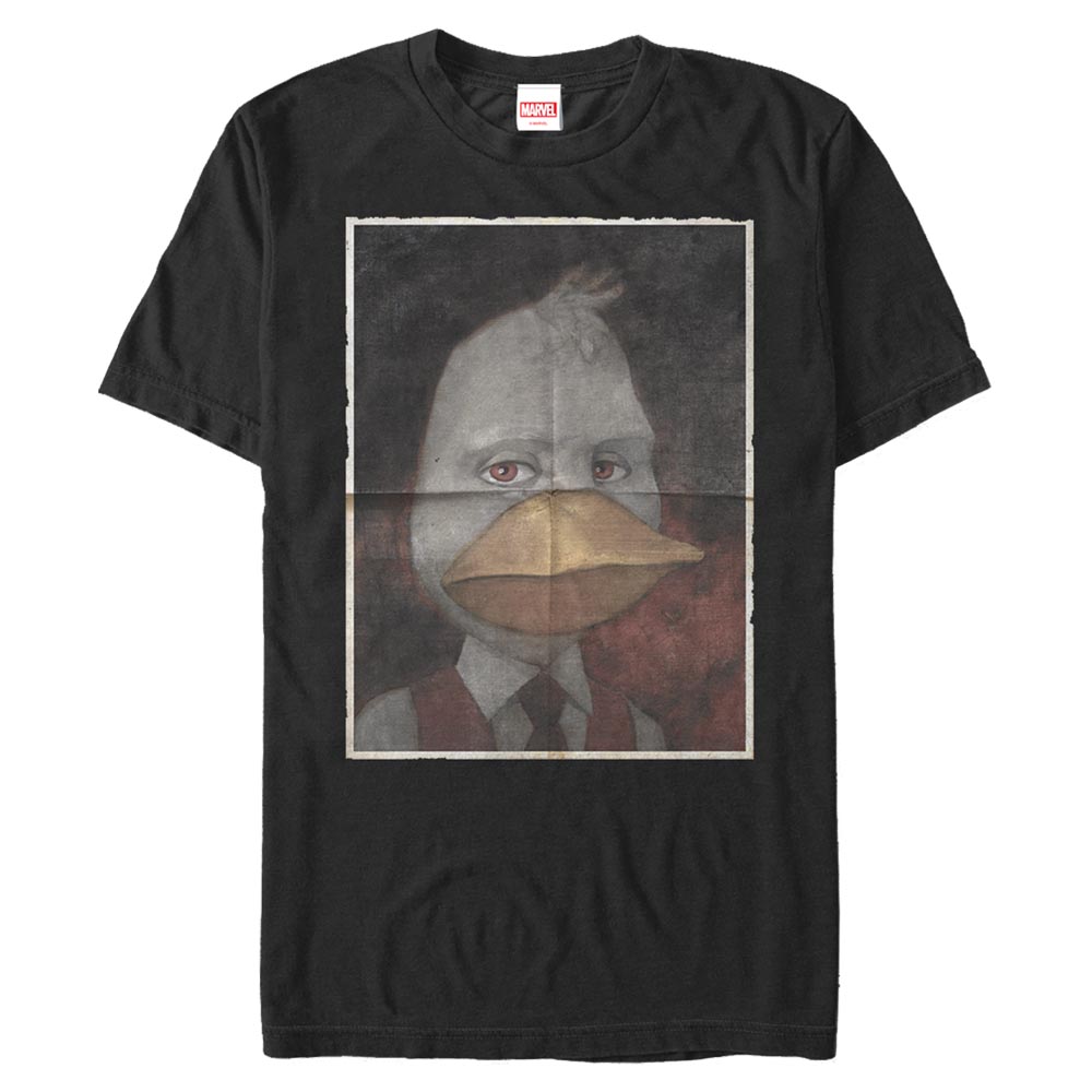 Aperçu: Marvel - Howard the Duck Howard Duckman - Homme T-shirt - Noir - Devant