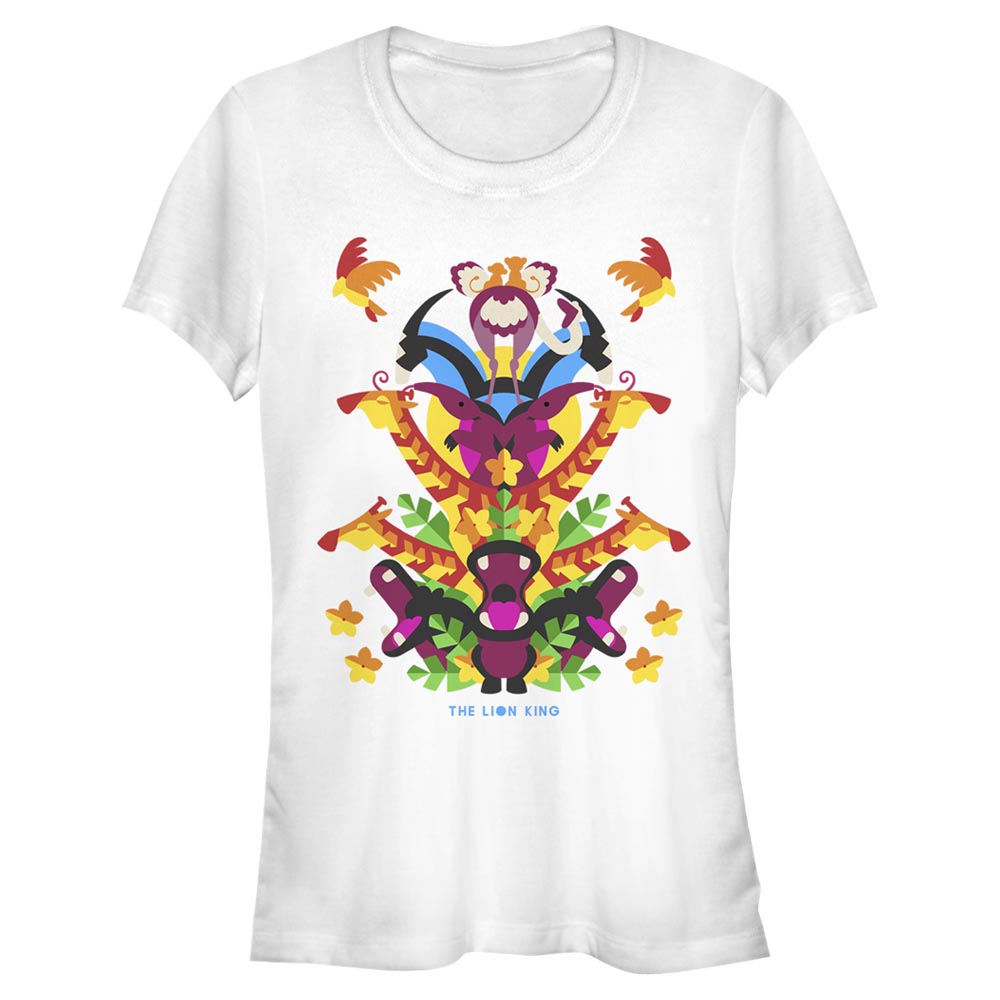 Disney - Le Roi lion - Simba et Nala Animal Tower - Femme T-shirt