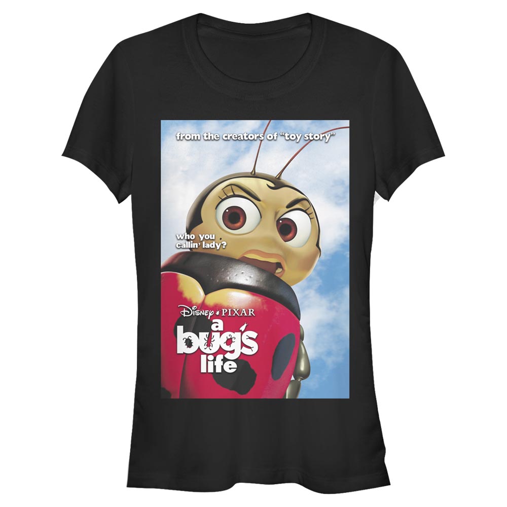 Pixar - 1001 pattes - Francis Not a Lady Poster - Femme T-shirt - Noir - Devant