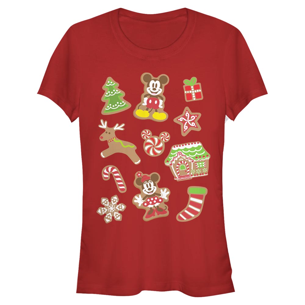 Disney Classics - Mickey Mouse - Mickey et Minnie Gingerbread Mouses - Christmas - Femme T-shirt