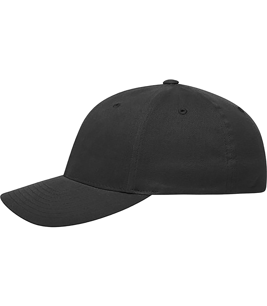 Casquette de baseball FlexFit - Noir - Gauche