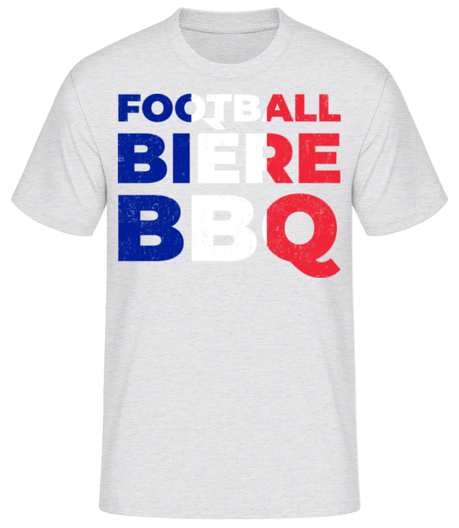 Football Bière BBQ · T-shirt standard Homme