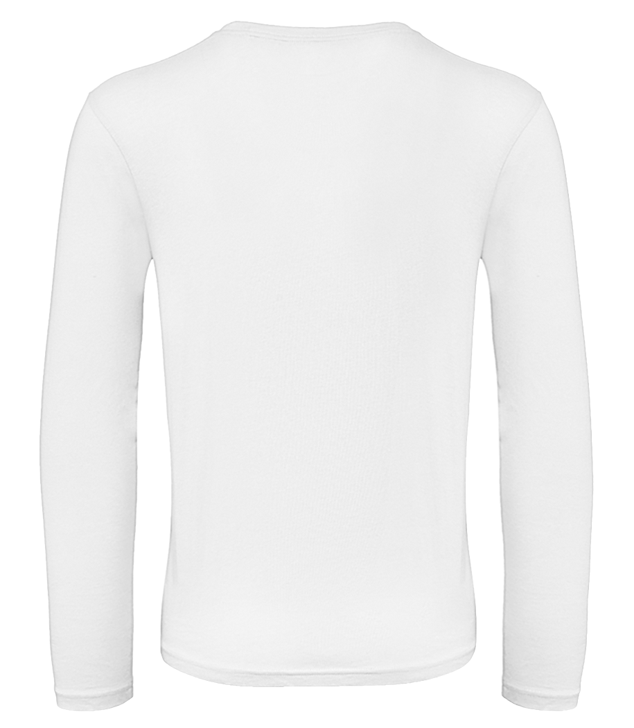 Aperçu: T-shirt à manches longues bio Homme Stanley Stella - Blanc - Derrière
