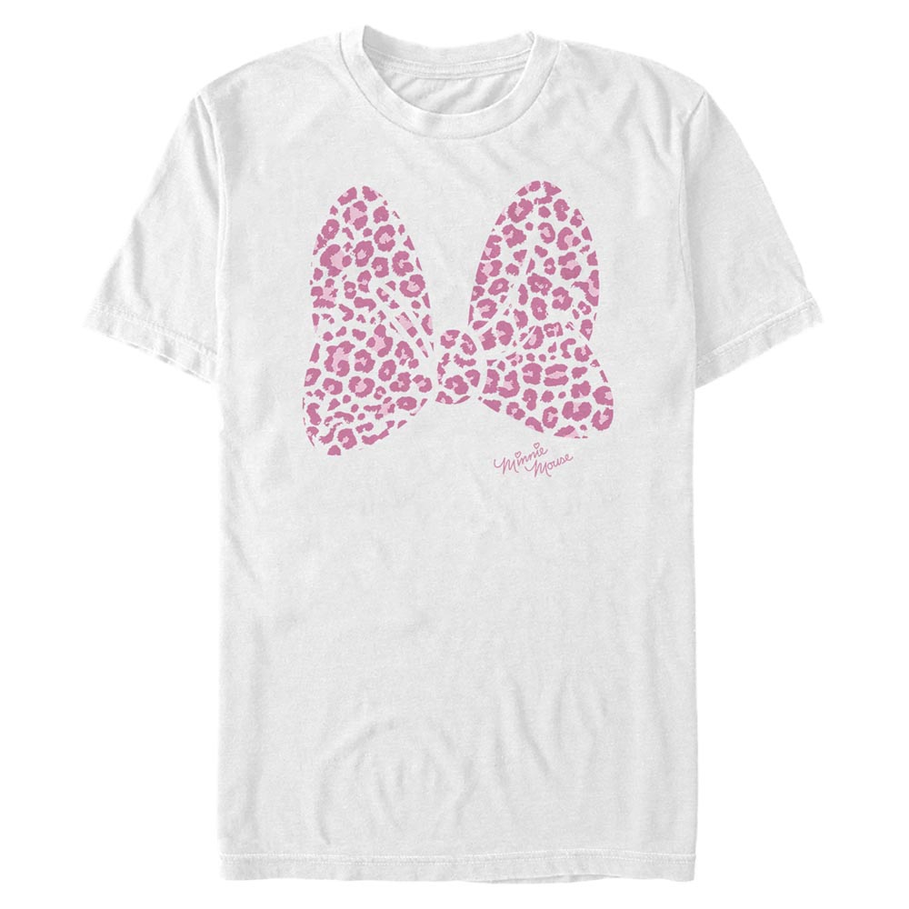 Disney Classics - Micky Maus - Minnie Maus Pink Leopard - Männer T-Shirt