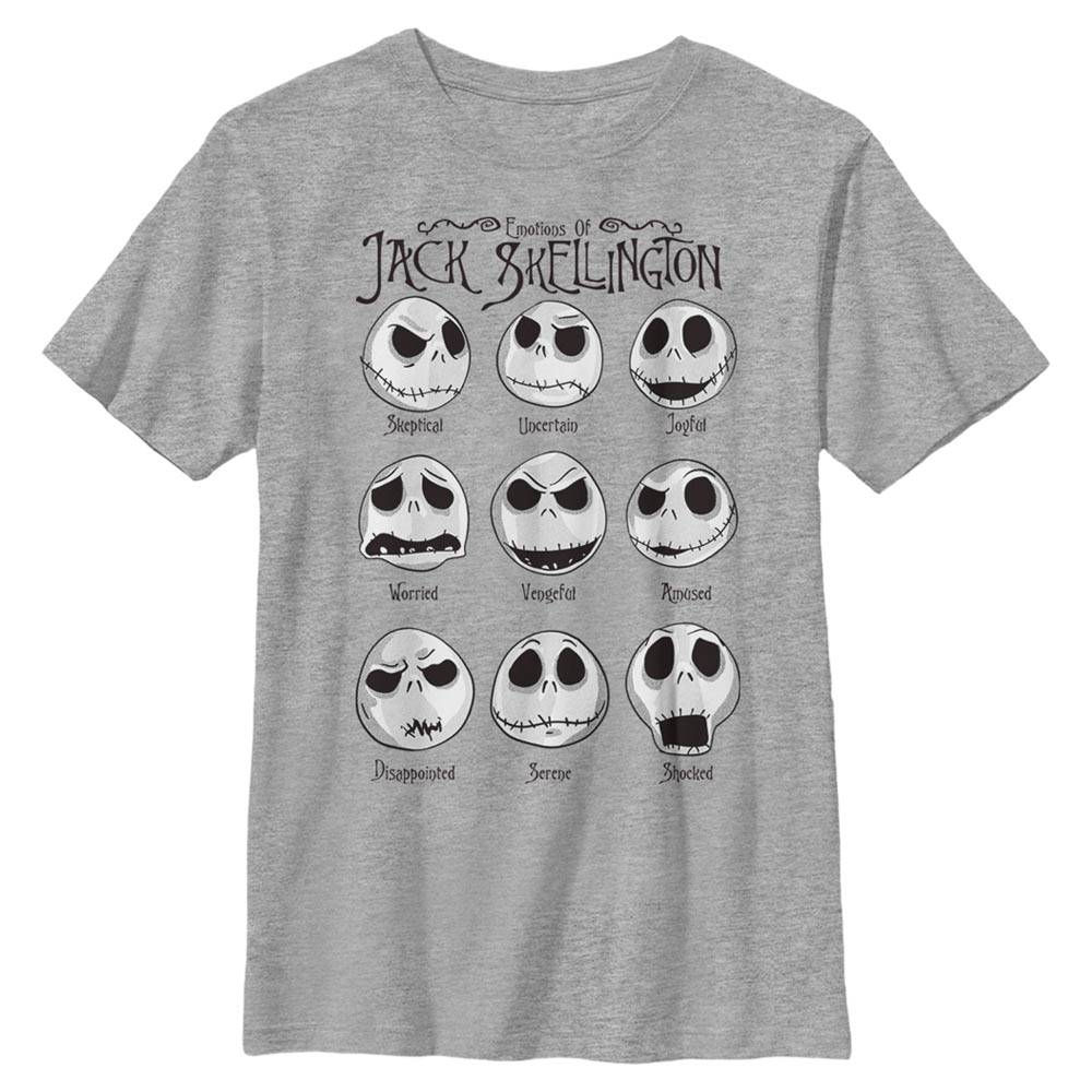 Disney Classics - L'étrange Noël de monsieur Jack - Jack Skellington Jack Emotions - Halloween - Enfant T-shirt