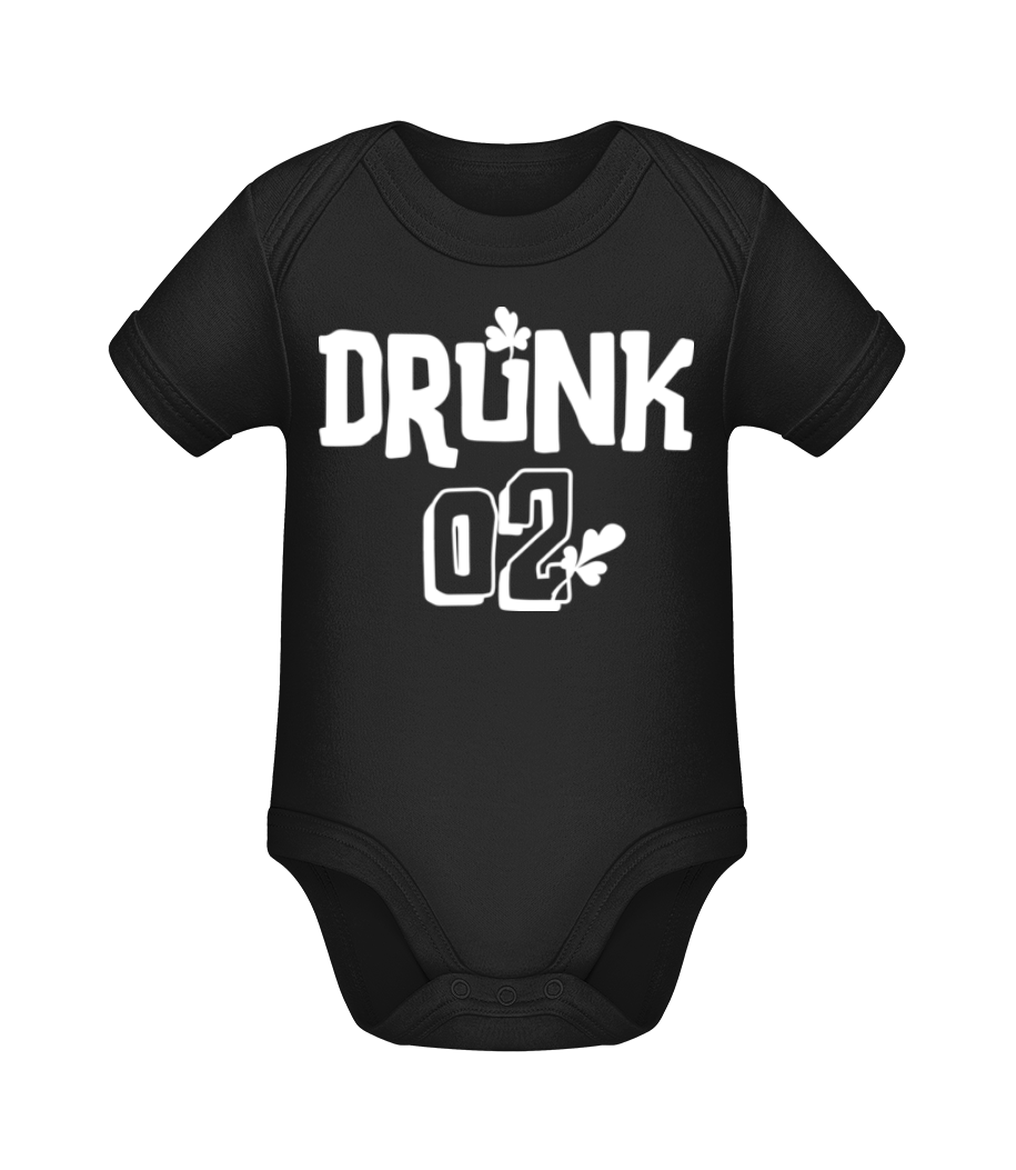 Drunk 02 · Body manches courtes bio