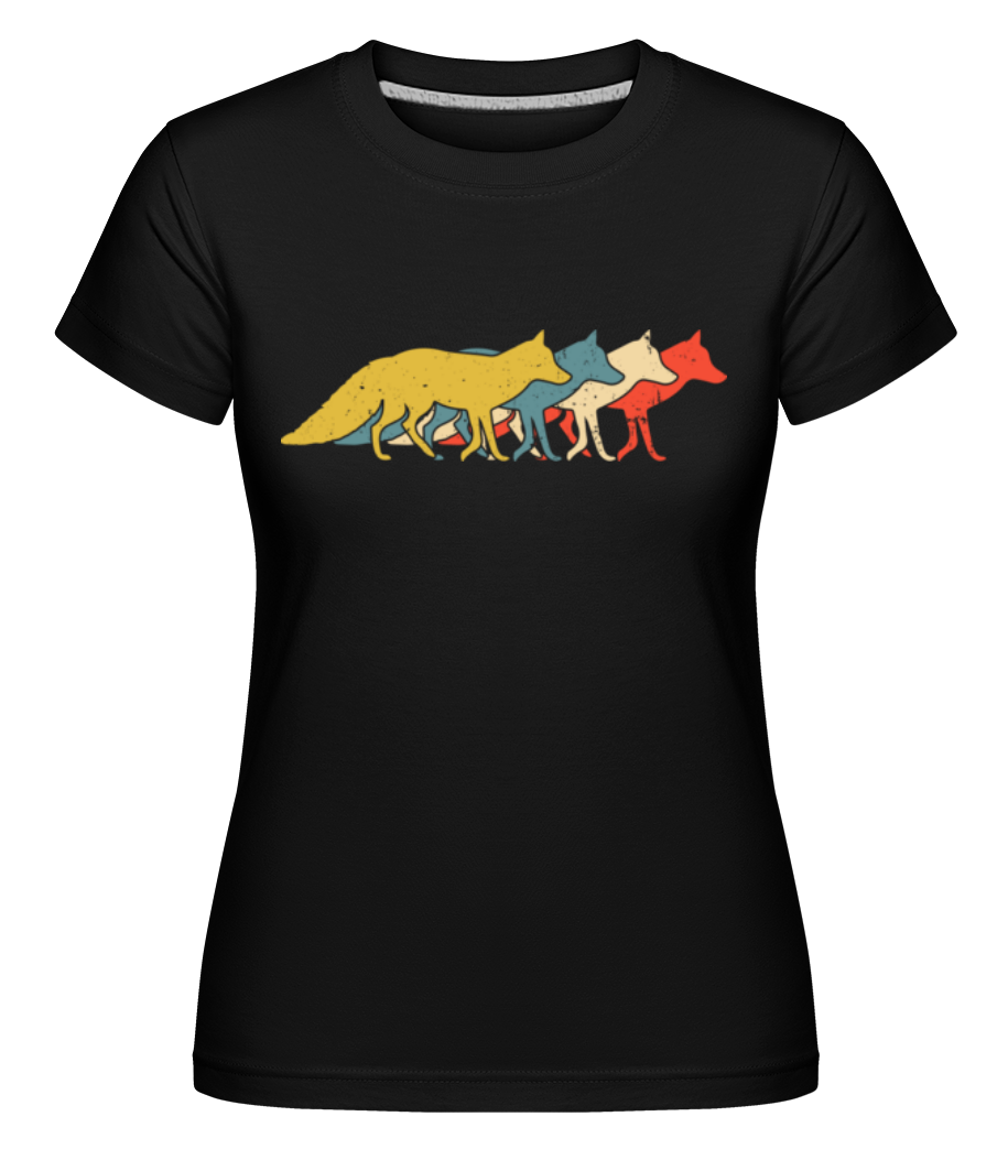 Renard Coloré ·  T-shirt Shirtinator femme
