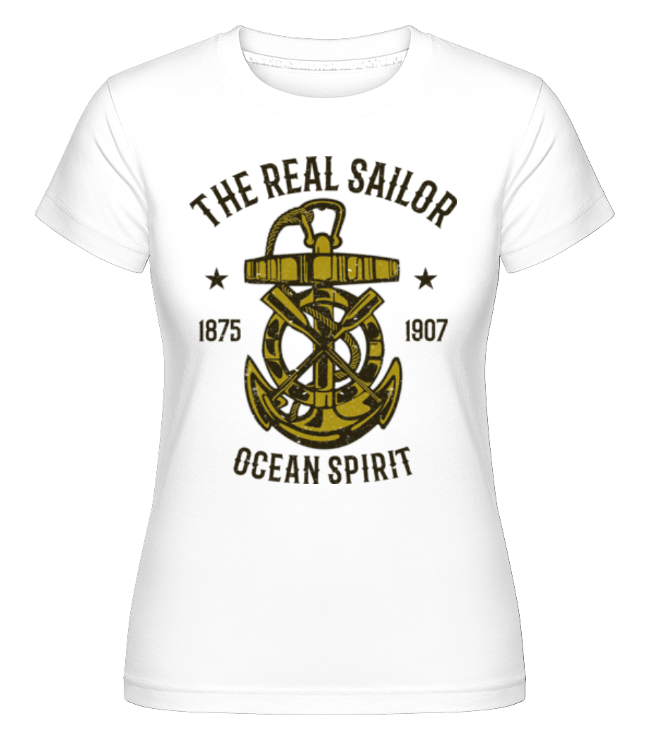 Aperçu: Ocean Spirit -  T-shirt Shirtinator femme - Blanc - Devant