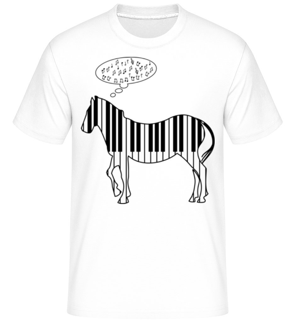 Piano Zèbre ·  T-Shirt Shirtinator homme