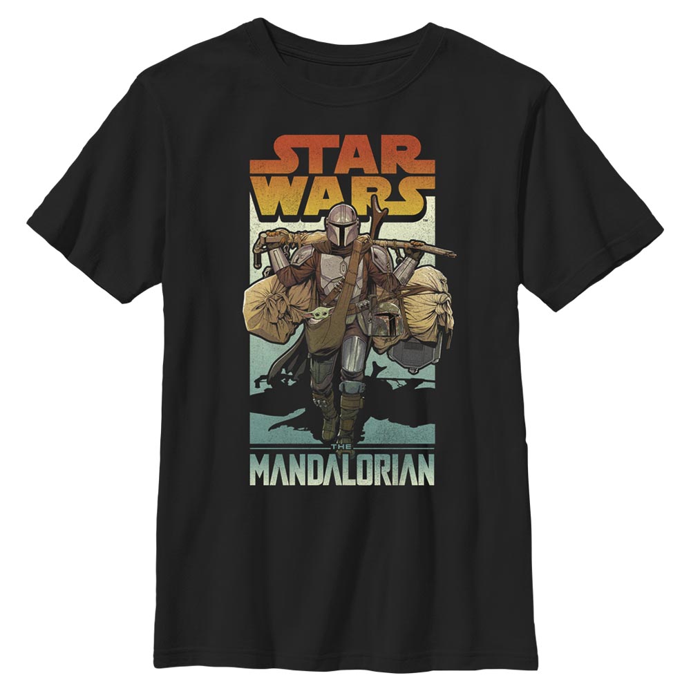 Star Wars - The Mandalorian - Mandalorien Mando on Foot - Enfant T-shirt