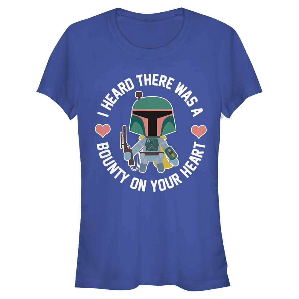 Star Wars - Boba Fett Bounty Heart - Valentine's Day - Femme T-shirt
