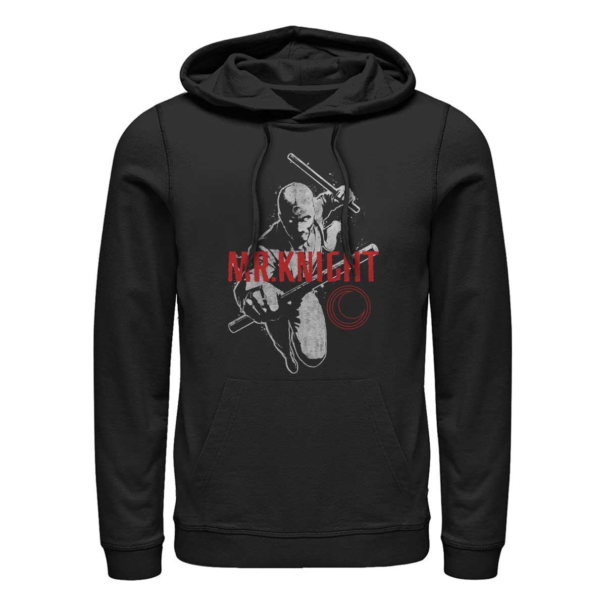Vorschau: Marvel - Moon Knight - Moon Knight Mr Big - Unisex Hoodie - Schwarz - Vorne