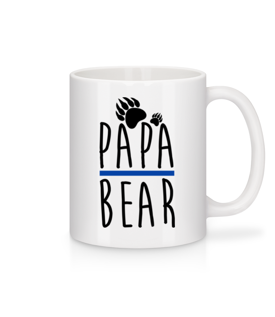 Papa Ours · Mug en céramique blanc