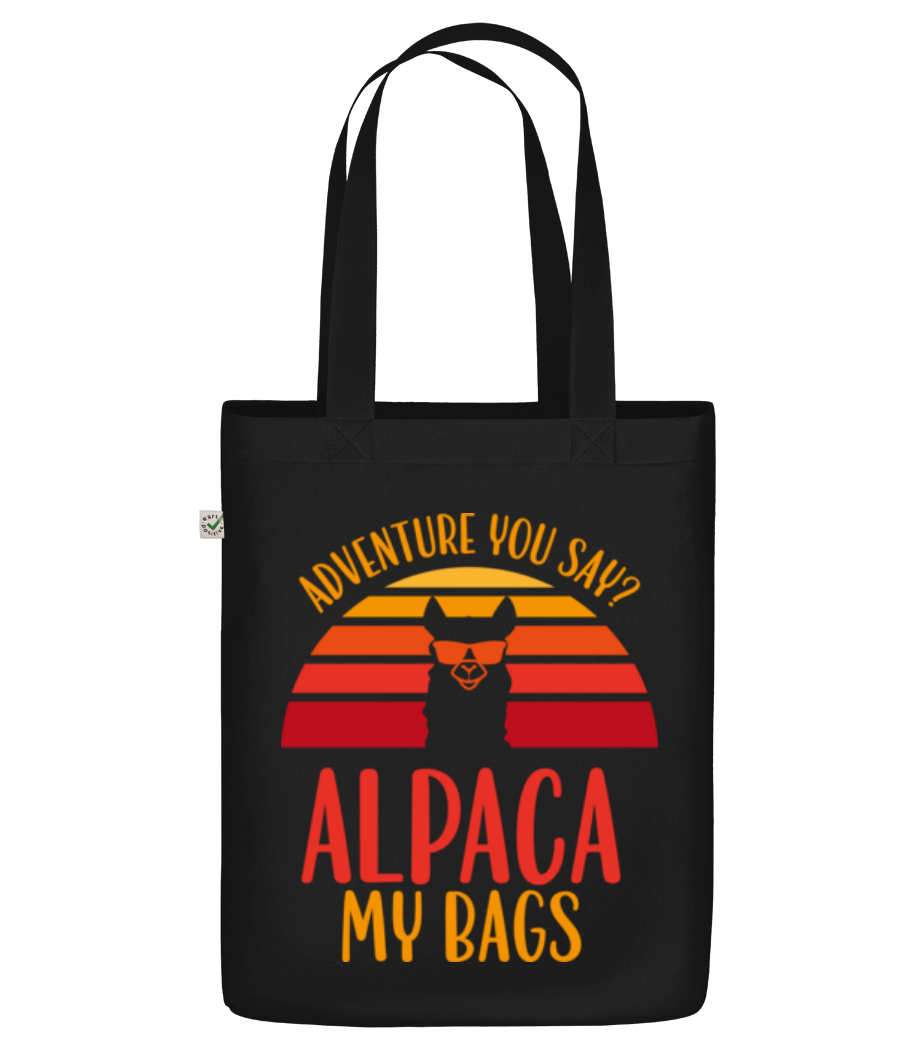 Alpaca Adventure You Say · Sac en toile bio