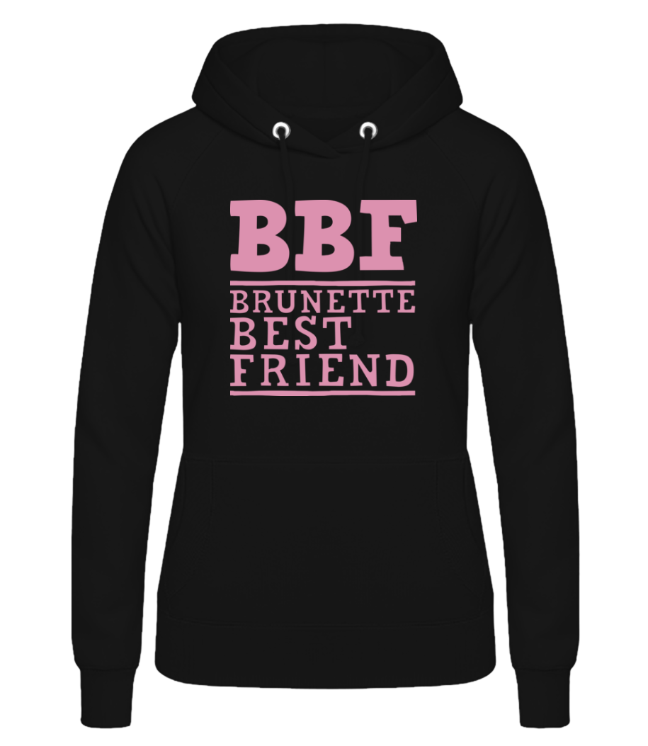 bff Brunette Best Friend · Sweat à capuche basique pour femme