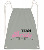 Team Bride - Sac à dos Drawstring - Anthracite - Vorn