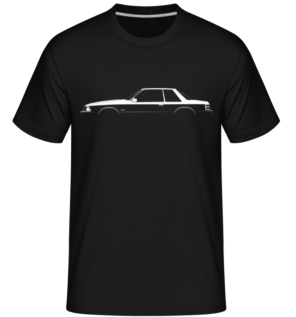 'Ford Mustang LX 5.0 (1989)' Silhouette ·  T-Shirt Shirtinator homme