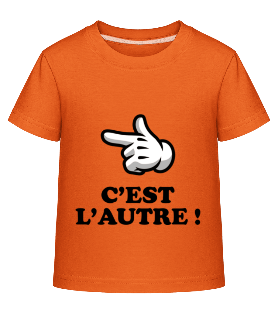 C’est L’autre · T-shirt shirtinator Enfant