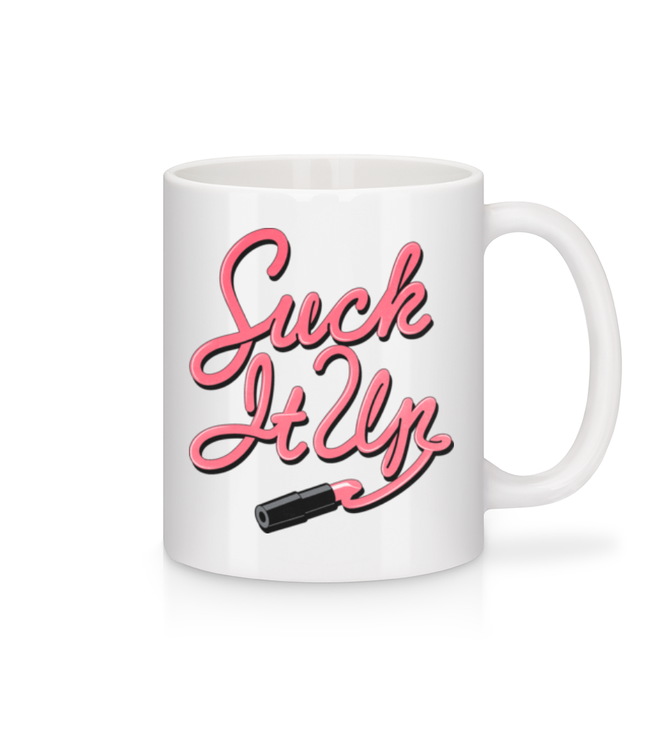 Suck It Up · Mug en céramique blanc