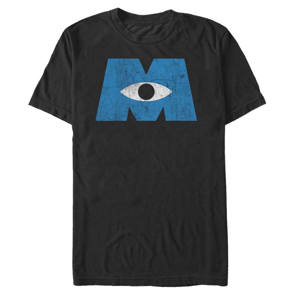 Pixar - Monstres - Logo Distressed - Homme T-shirt