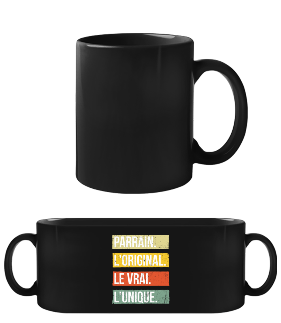 Parrain L'original Le Vrai L'unique · Tasse Noire