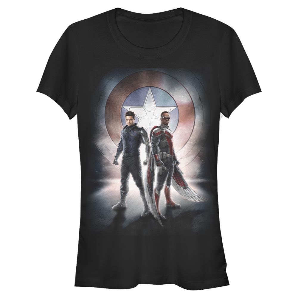 Marvel - Falcon et le soldat de l'hiver - Photo de groupe Team Poster - Femme T-shirt