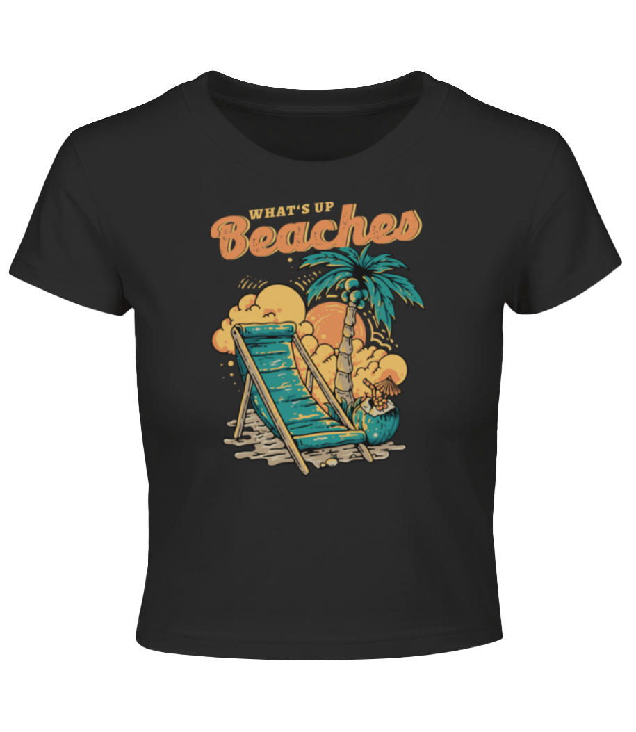 Whats Up Beaches · Crop top