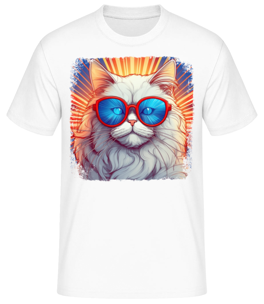 Chat Persan Look Hippie · T-shirt standard Homme