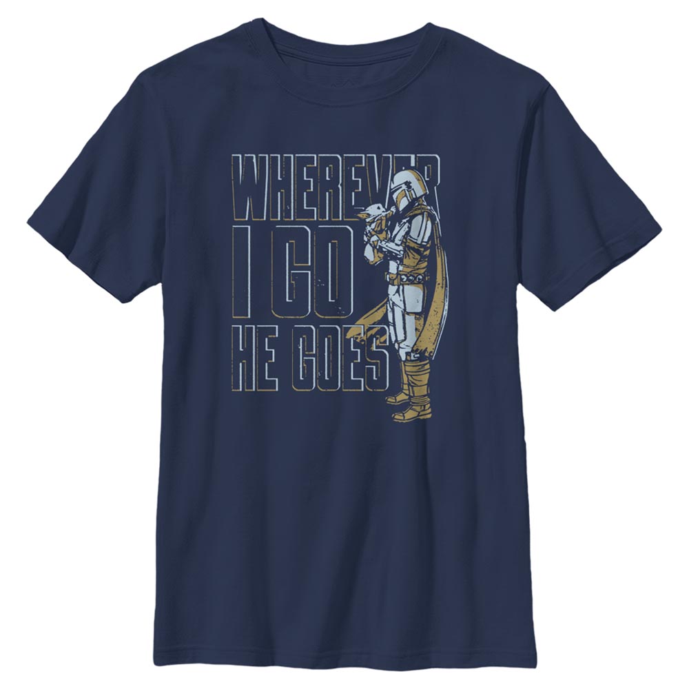Star Wars - The Mandalorian - Mandalorien et l'Enfant It Follows - Enfant T-shirt