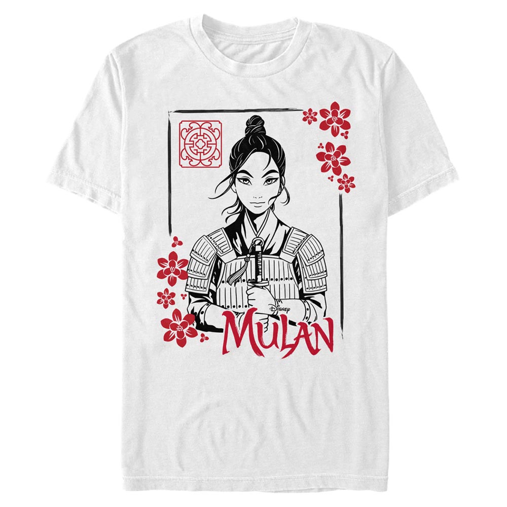 Disney - Mulan - Mulan Ink Line - Homme T-shirt