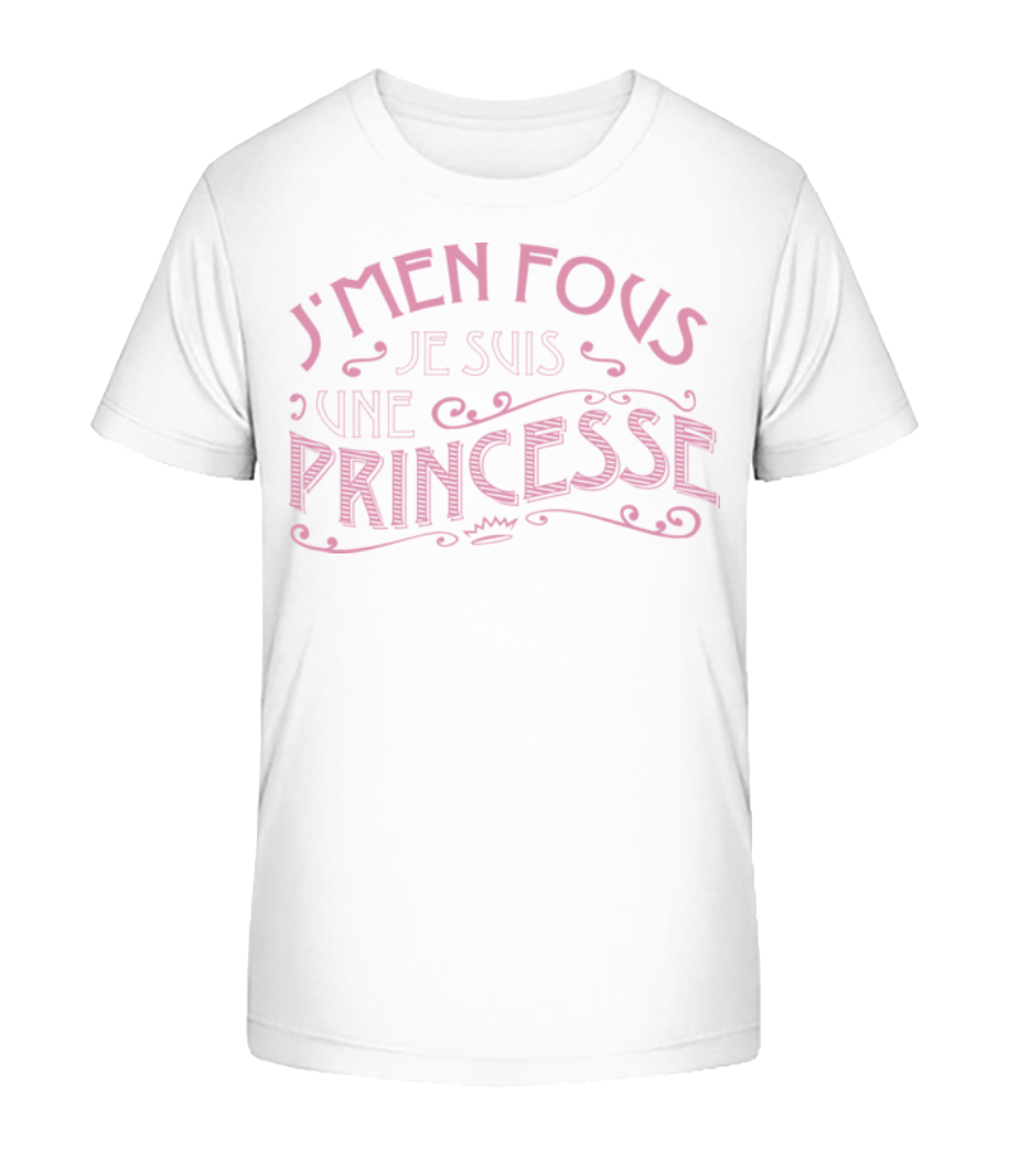 Je Suis Une Princesse · T-shirt bio Enfant Stanley Stella 2.0