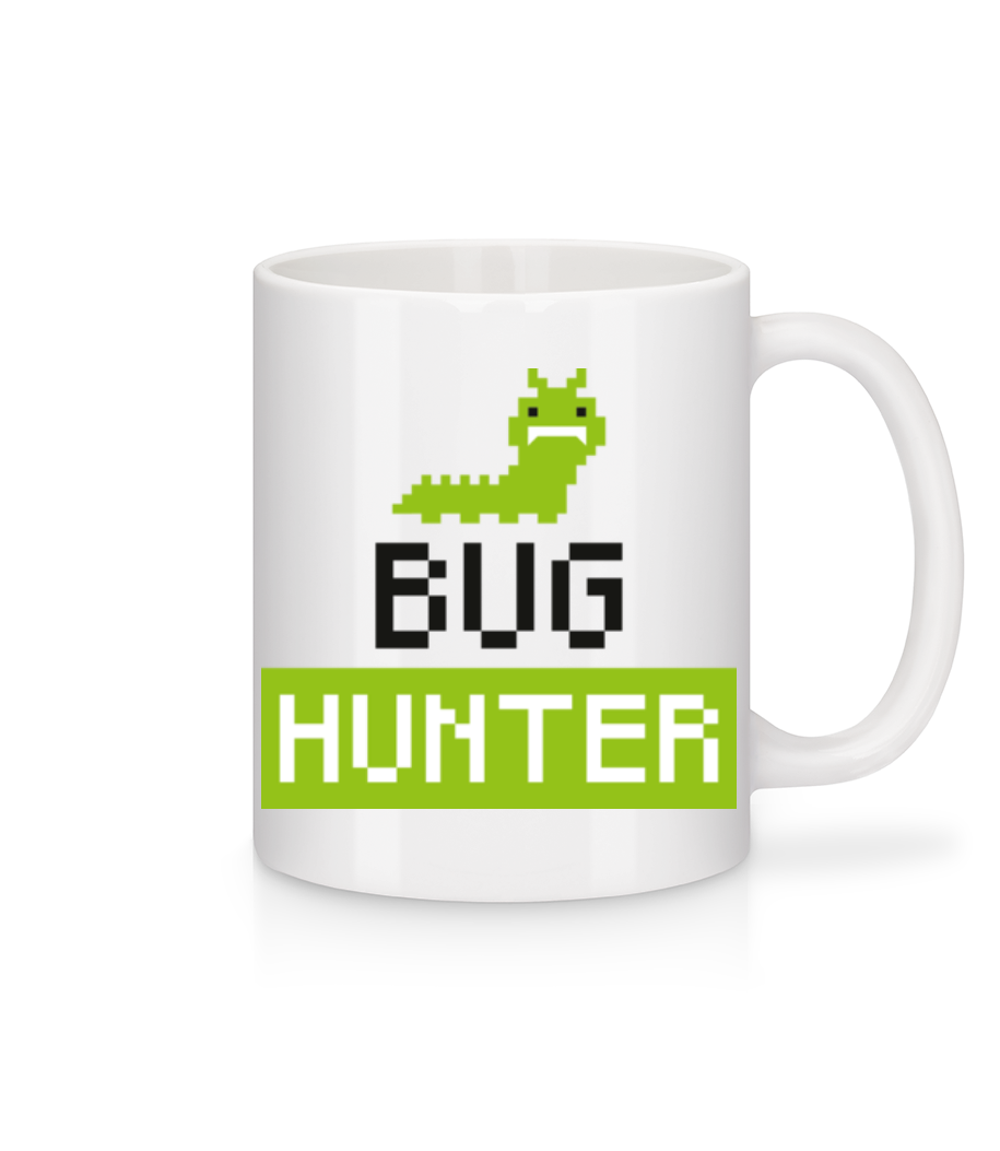 Bug Hunter · Mug en céramique blanc