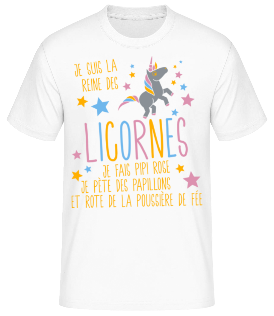 Je Suis La Reine Des Licornes · T-shirt standard Homme