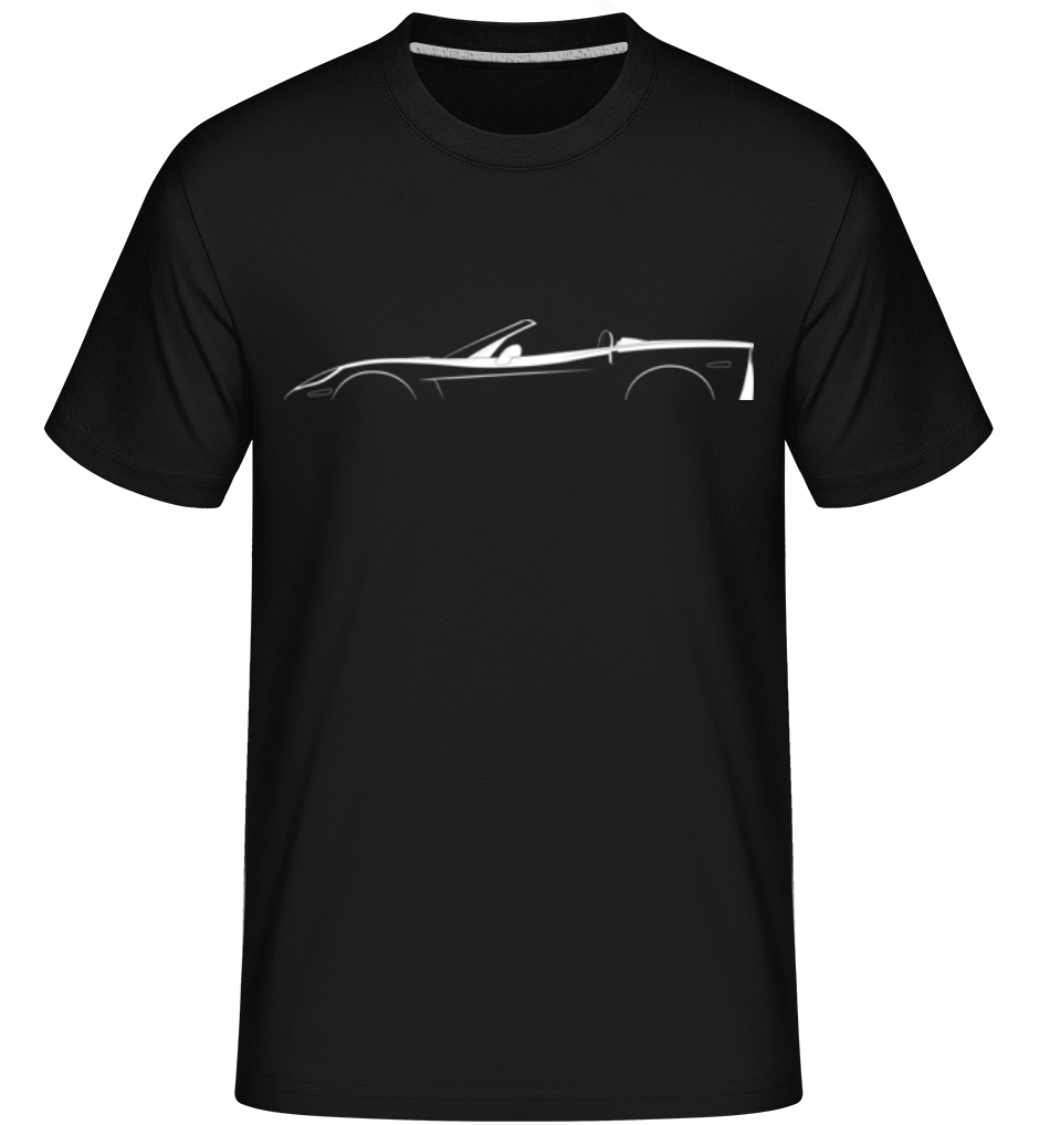 'Corvette C6 Convertible' Silhouette ·  T-Shirt Shirtinator homme