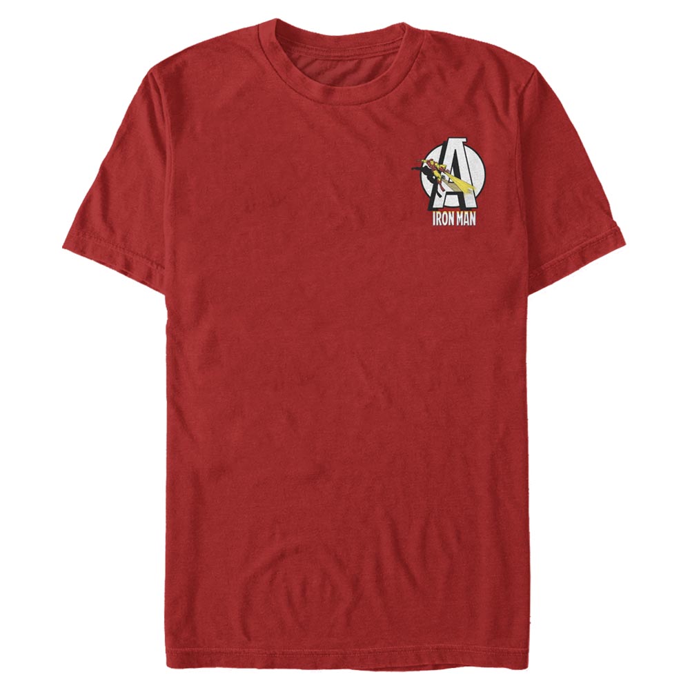 Marvel - Avengers - Iron Man Iron Badge - Homme T-shirt