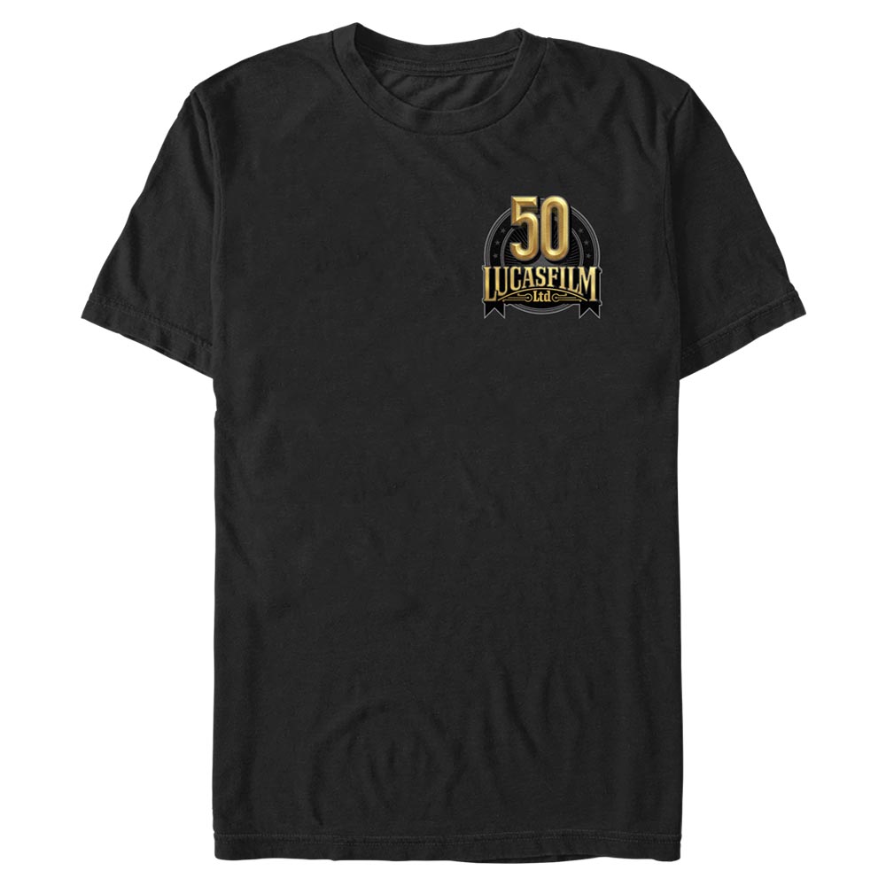 Star Wars - Logo Lucas Anniversary Small - Homme T-shirt