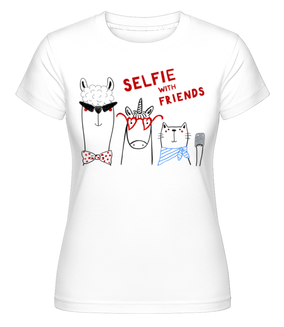 Selfie With Friends ·  T-shirt Shirtinator femme