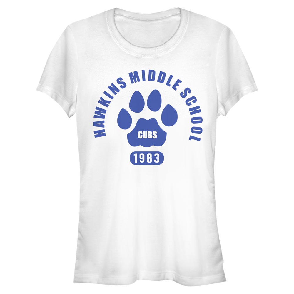 Netflix - Stranger Things - Hawkins Cubs Paw Emblem - Femme T-shirt