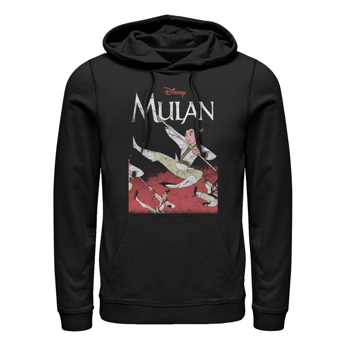 Disney - Mulan - Mulan Frame - Unisex Hoodie - Schwarz - Vorne