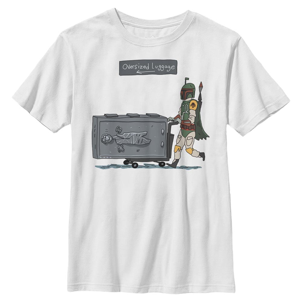 Star Wars - Boba Fett Oversized Luggage - Enfant T-shirt