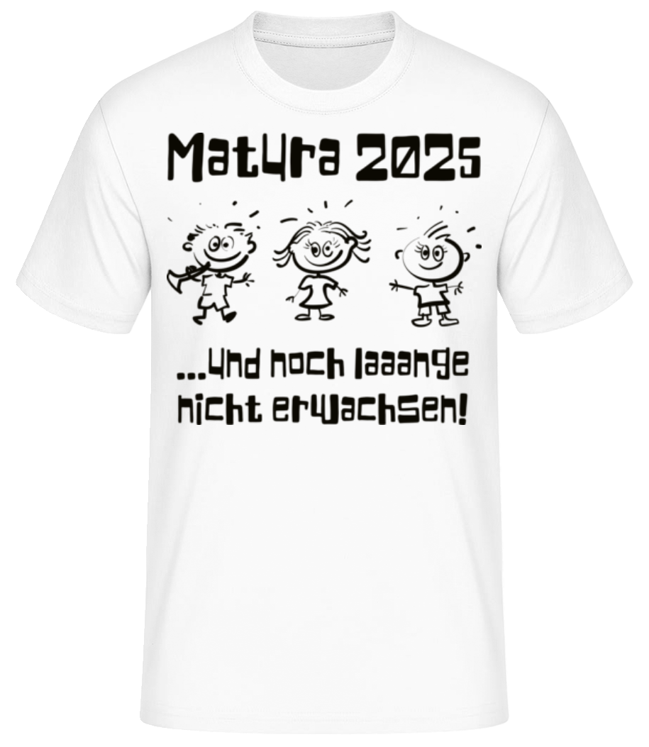 Matura Und Lange Nicht Erwachsen 2025 · Männer Basic T-Shirt