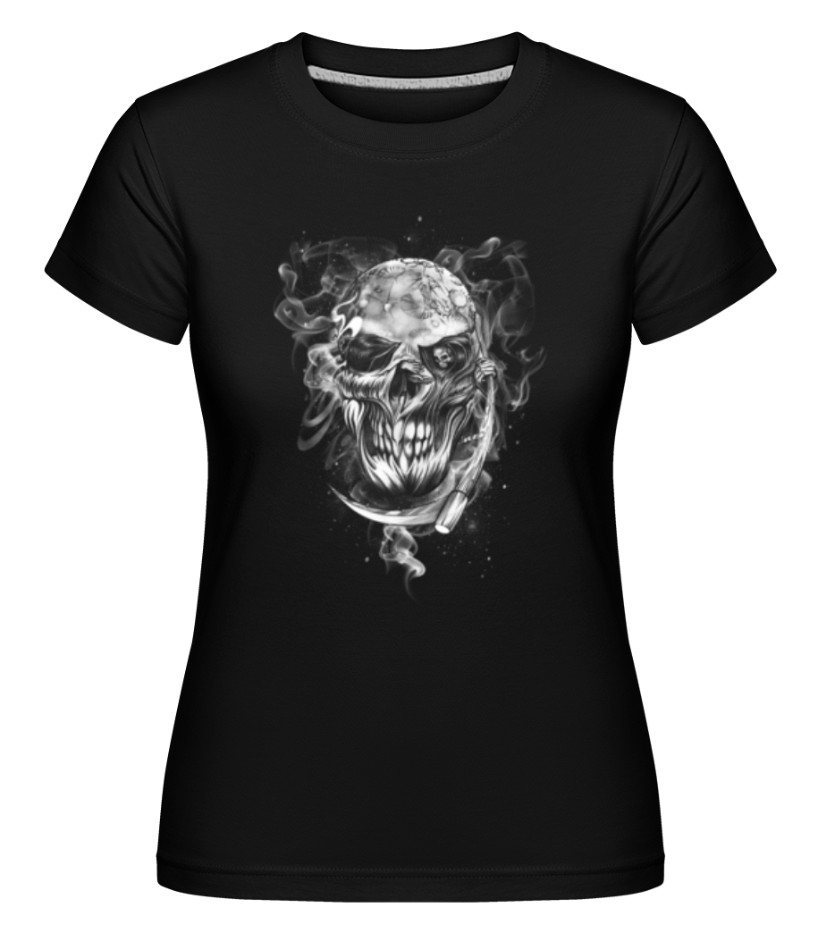 Crâne -  T-shirt Shirtinator femme - Noir - Devant