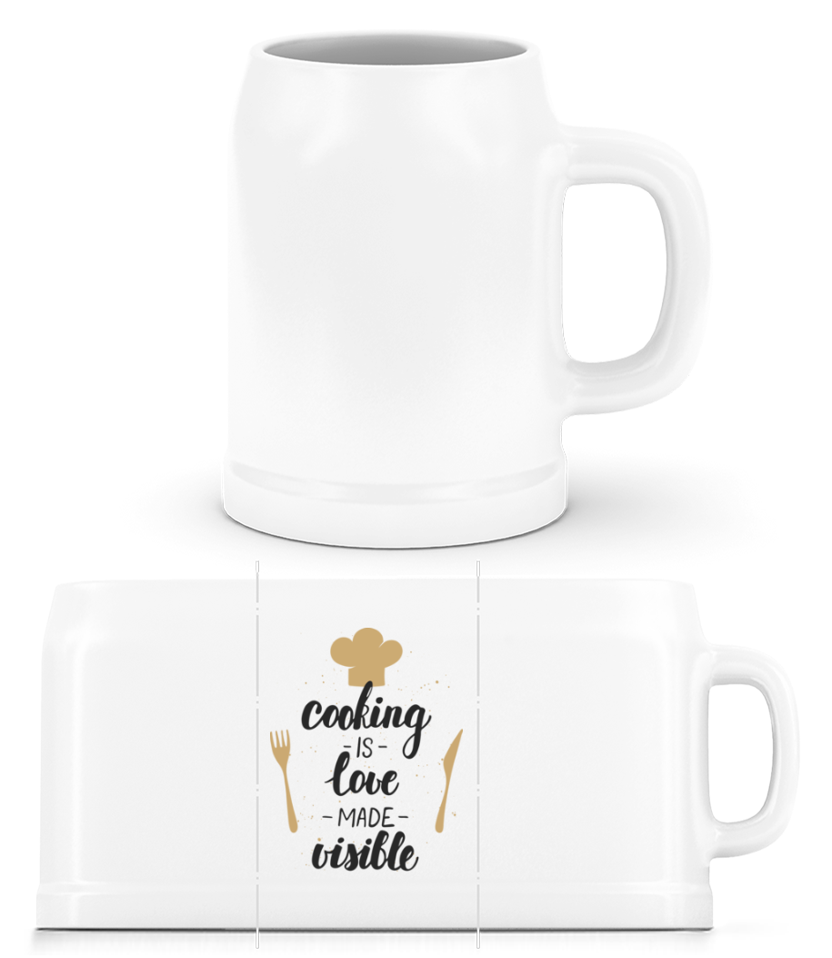 Cooking Is Love Made Visible · Chope de bière
