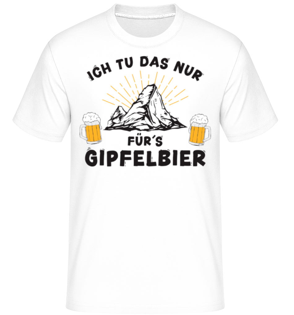 Gipfelbier · Shirtinator Männer T-Shirt