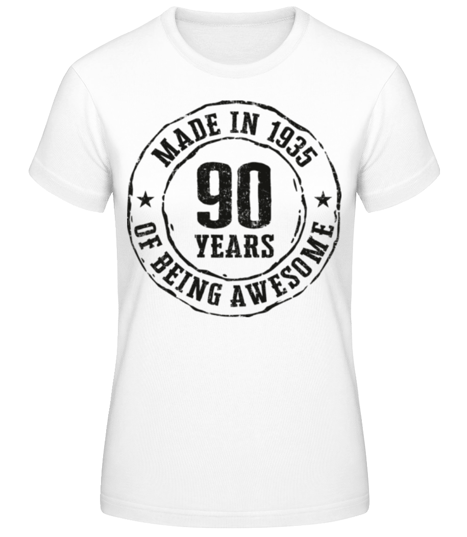 Made In 1935 · Frauen Basic T-Shirt