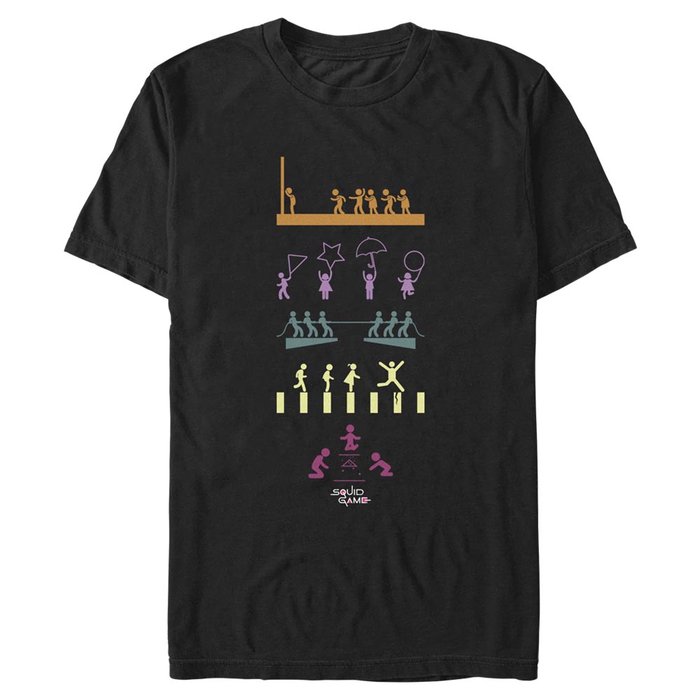 Netflix - Squid Game - Icons - Homme T-shirt