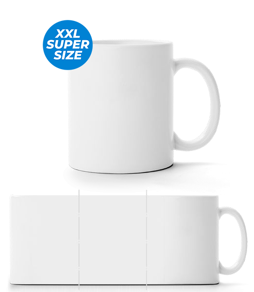 Grande Tasse - Blanc - Devant