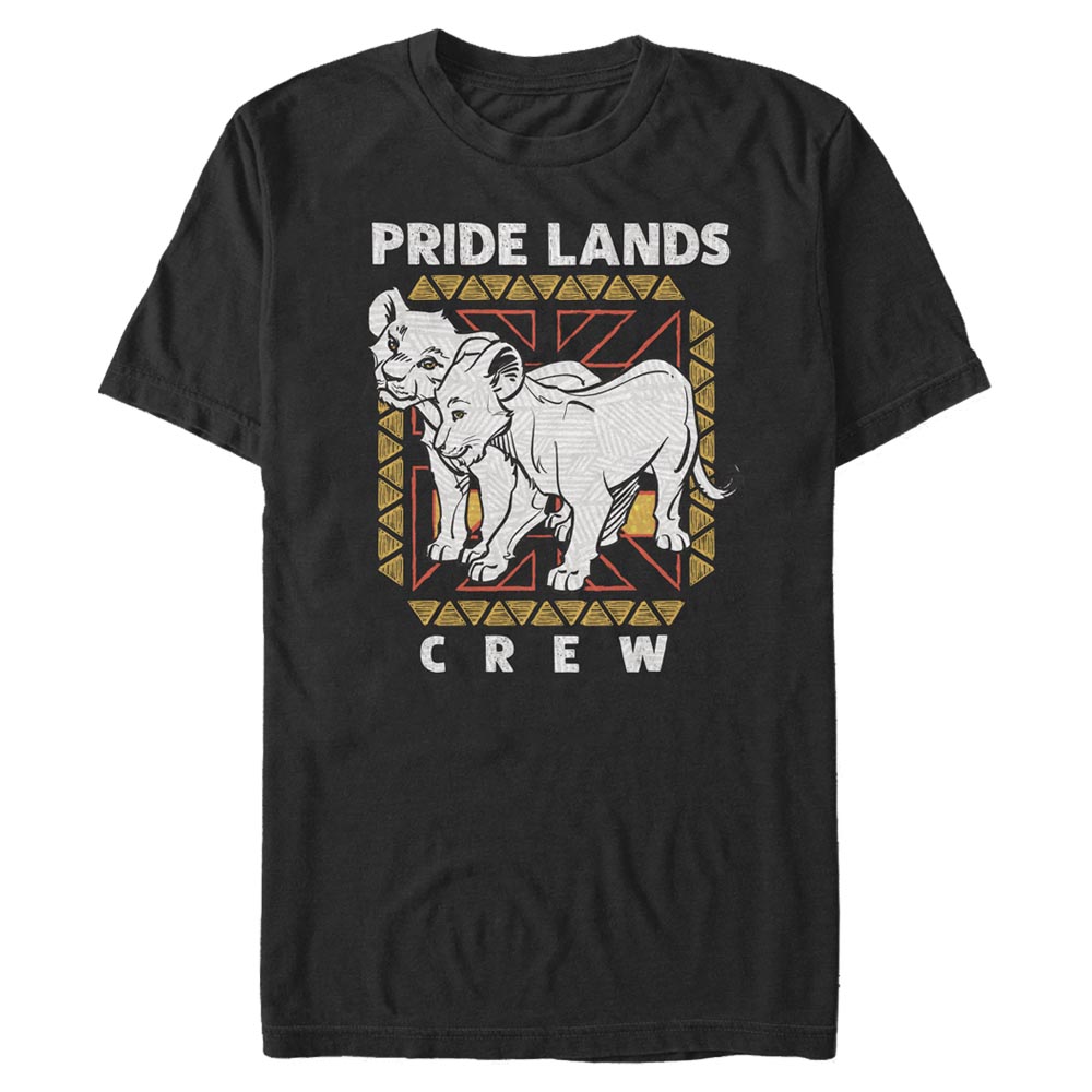 Disney - Le Roi lion - Simba et Nala Pride Lands Crew - Homme T-shirt