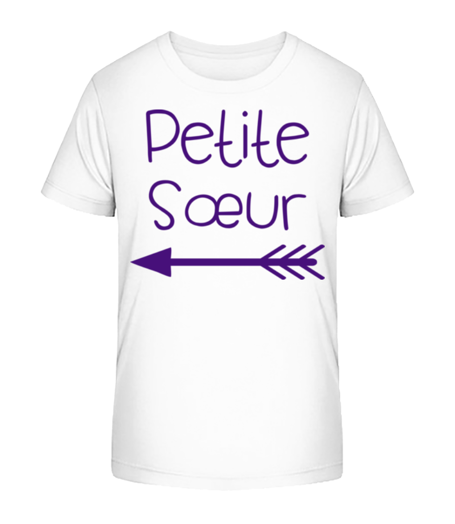 Petite Sœur · T-shirt bio Enfant Stanley Stella 2.0