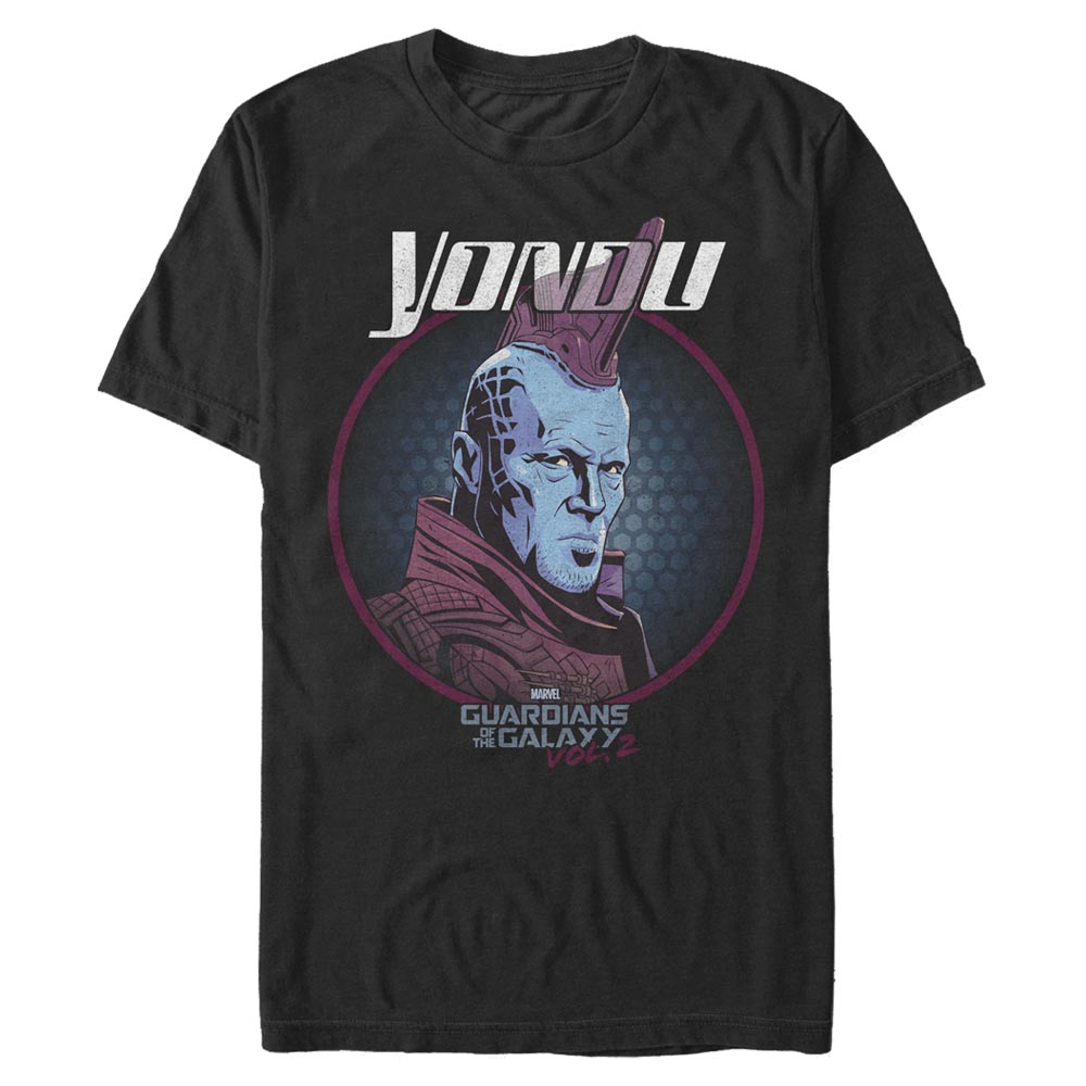 Aperçu: Marvel - Les Gardiens de la Galaxie - Yondu Seriously - Homme T-shirt - Noir - Devant